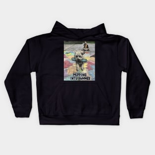 Hopping into summer Kids Hoodie